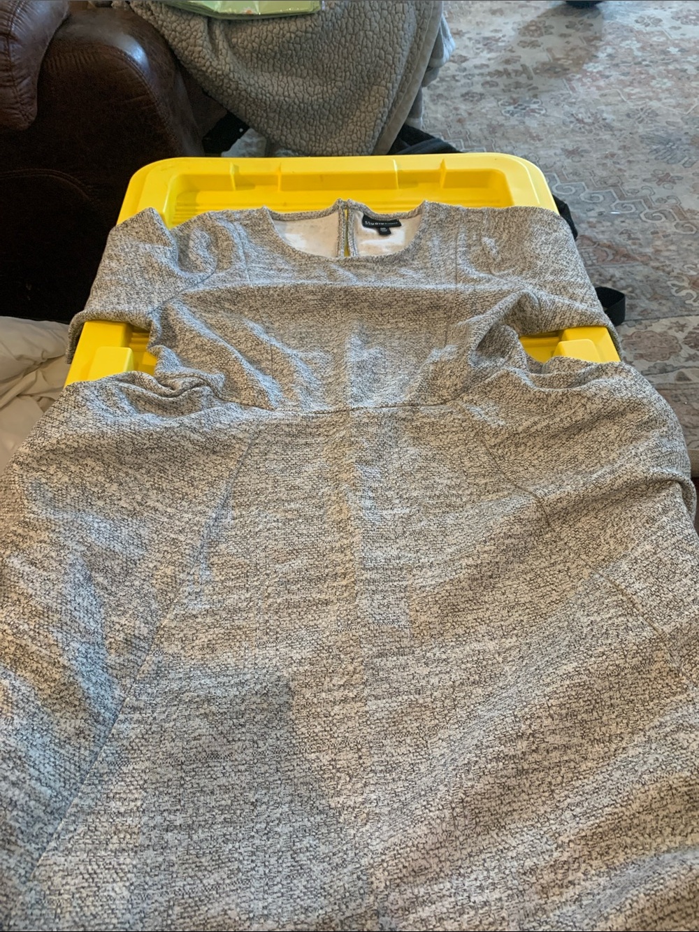 torrid Men's Heather Gray Crewneck Sweater
